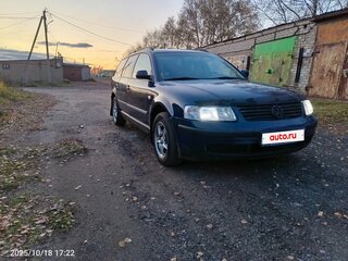 1999 Volkswagen Passat B5, синий, 327000 рублей, вид 3