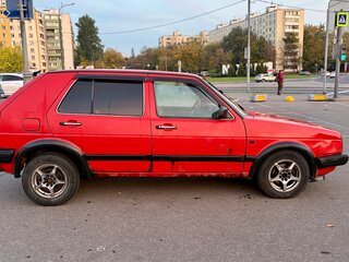 1988 Volkswagen Golf II, красный, 100000 рублей, вид 4