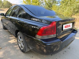 2005 Volvo S60 I Рестайлинг, чёрный, 449000 рублей, вид 2