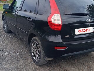 2013 Lada (ВАЗ) Kalina II, чёрный, 419999 рублей, вид 4