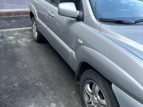 2006 Kia Sportage II, серебристый, 850000 рублей - вид 5