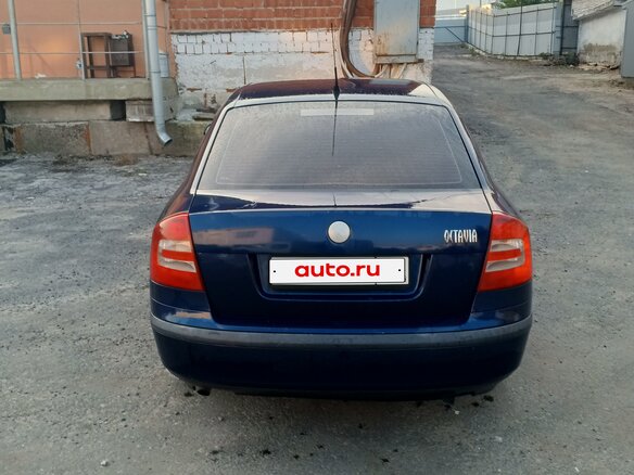 2007 Skoda Octavia II (A5), синий, 370000 рублей - вид 2
