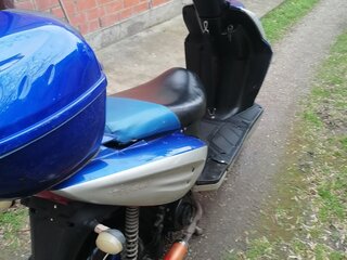 2014 Atlant 50cc, серебристый, 30000 рублей, вид 2