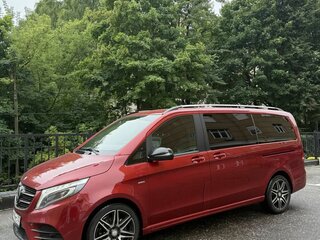 2018 Mercedes-Benz V-Класс Compact 250 d компактный III (W447), красный, 6000000 рублей, вид 5