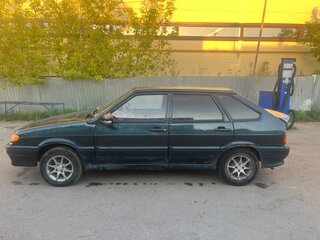 2008 Lada (ВАЗ) 2114, зелёный, 115000 рублей, вид 4