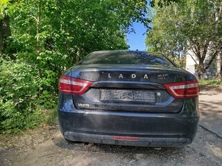 2017 Lada (ВАЗ) Vesta I, чёрный, 590000 рублей, вид 4