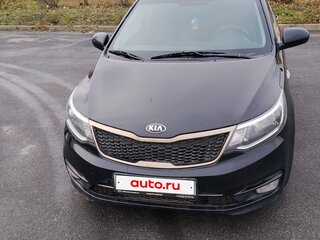 2016 Kia Rio III Рестайлинг, чёрный, 1050000 рублей, вид 5
