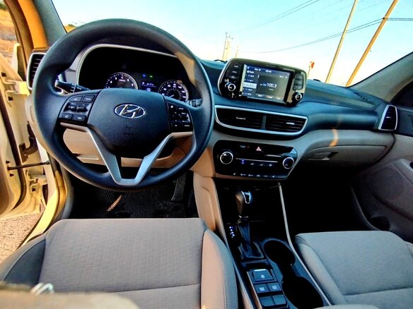 2020 Hyundai Tucson III Рестайлинг, белый, 2400000 рублей - вид 13
