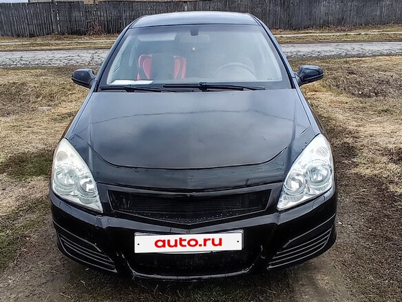 2007 Opel Astra H, чёрный, 280000 рублей - вид 1