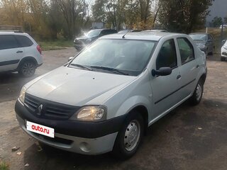 2008 Renault Logan I, серый, 295000 рублей, вид 1