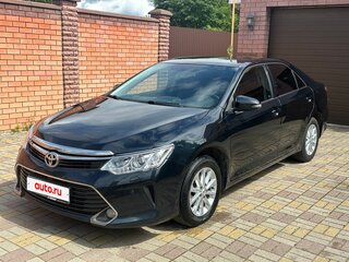 2015 Toyota Camry VII (XV50) Рестайлинг, чёрный, 1650000 рублей, вид 1
