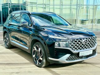 2021 Hyundai Santa Fe IV Рестайлинг, чёрный, 2855000 рублей, вид 3