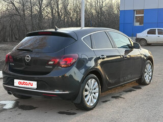 2014 Opel Astra J Рестайлинг, чёрный, 675000 рублей, вид 4