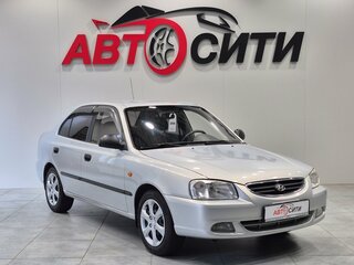 2009 Hyundai Accent ТагАЗ II, серебристый, 580000 рублей, вид 1