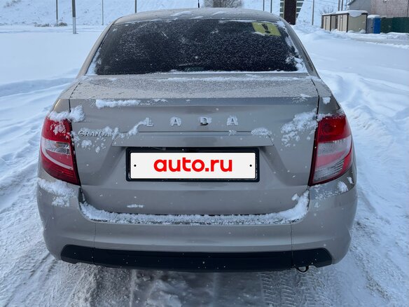 2020 Lada (ВАЗ) Granta I Рестайлинг, серебристый - вид 4