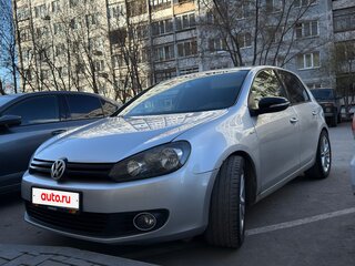 2012 Volkswagen Golf VI, серебристый, 610000 рублей, вид 1
