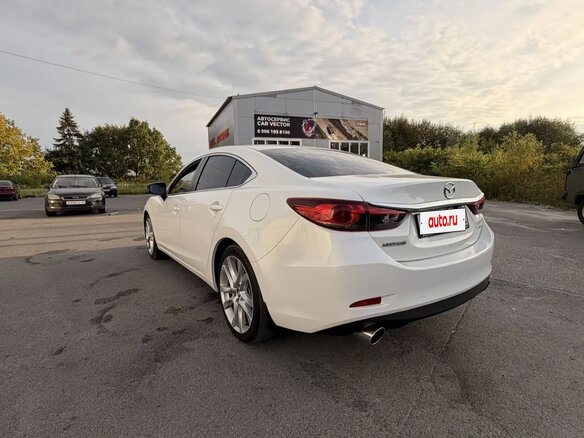 2013 Mazda 6 III (GJ), белый - вид 10
