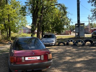1991 Audi 80 IV (B3), красный, 95000 рублей, вид 4