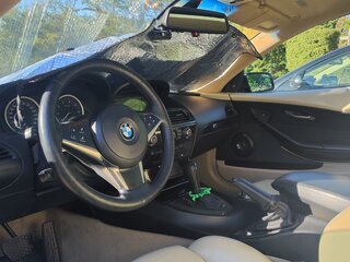 2006 BMW 6 серии 650i II (E63/E64), синий, 1100000 рублей, вид 4