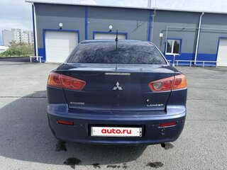 2007 Mitsubishi Lancer X, синий, 600000 рублей, вид 4