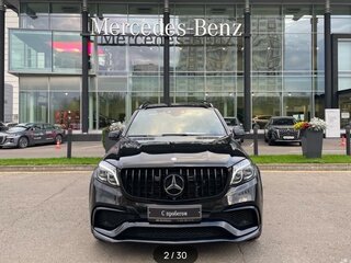 2016 Mercedes-Benz GLS AMG 63 AMG I (X166), чёрный, 4480000 рублей, вид 2