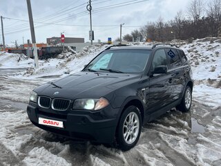 2005 BMW X3 25i I (E83), чёрный, 790000 рублей, вид 1