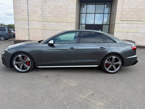 2020 Audi S4 V (B9) Рестайлинг, серый, 5150000 рублей - вид 7