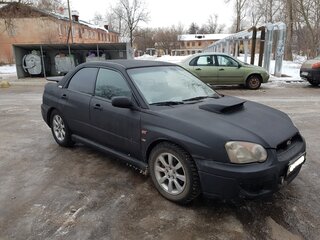 2005 Subaru Impreza WRX II Рестайлинг 1, чёрный, 650000 рублей, вид 3