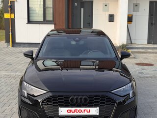 2023 Audi A3 40 TFSI IV (8Y), чёрный, 4100000 рублей, вид 2