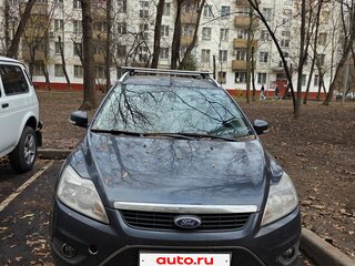 2008 Ford Focus II Рестайлинг, серый, 550000 рублей, вид 3