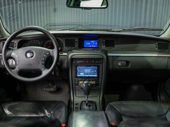 2006 Kia Opirus I, серебристый - вид 4