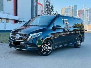 2019 Mercedes-Benz V-Класс Long 220 d длинный III (W447) Рестайлинг, чёрный, 4840000 рублей, вид 1