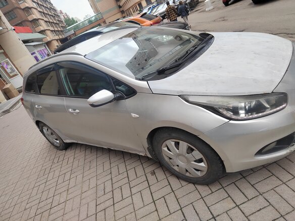 2014 Kia Ceed II, серебристый, 380000 рублей - вид 3