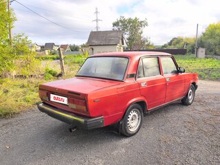 1996 Lada (ВАЗ) 2107, пурпурный, 120000 рублей, вид 3