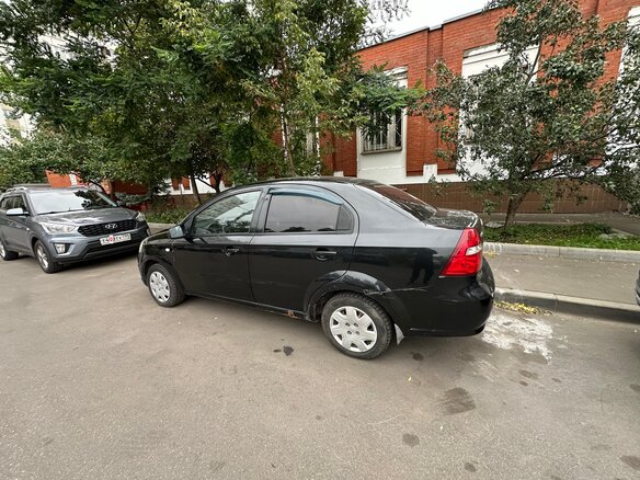 2007 Chevrolet Aveo I Рестайлинг, чёрный - вид 8