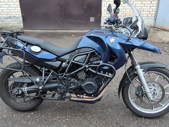 2011 BMW F 650 GS, синий, 510000 рублей - вид 1