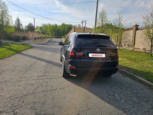 2009 BMW X5 30d II (E70), синий, 1610000 рублей - вид 15