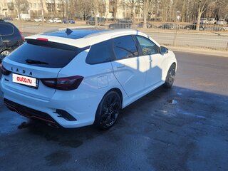 2024 Lada (ВАЗ) Vesta SW Sportline I Рестайлинг (NG), белый, 1900000 рублей, вид 3