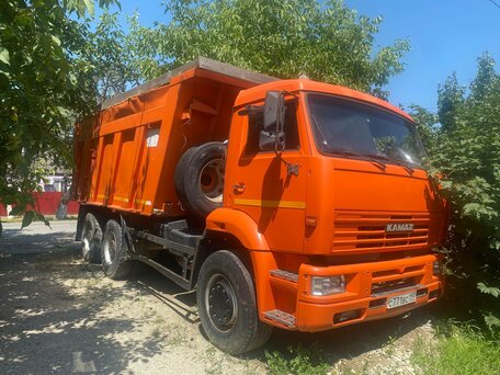 2008 КамАЗ 6520, оранжевый, 2000000 рублей, вид 1