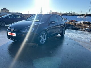 2010 Volkswagen Golf VI, чёрный, 590000 рублей, вид 1