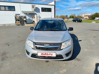 2014 Lada (ВАЗ) Granta I, серебристый, 410000 рублей, вид 2