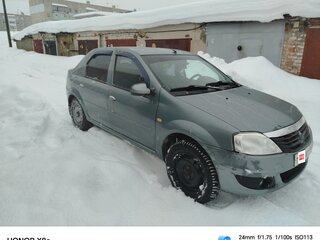 2011 Renault Logan I Рестайлинг, серый, 420000 рублей, вид 2