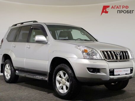 2008 Toyota Land Cruiser Prado 5-speed 120 Series Рестайлинг, серый, 1740000 рублей, вид 3