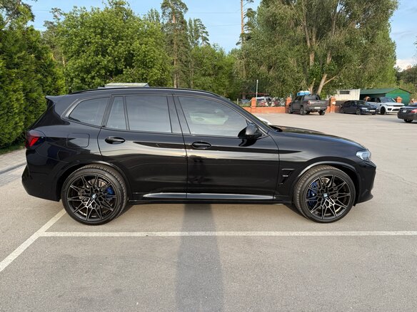 2023 BMW X3 M Competition I (F97) Рестайлинг, чёрный - вид 7