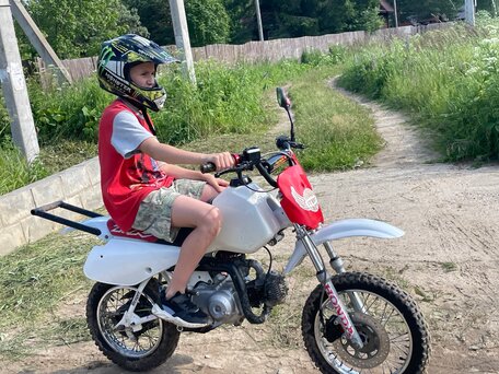 1997 Honda XR 70, белый, 54000 рублей, вид 5