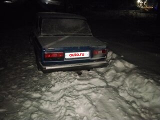 2007 Lada (ВАЗ) 2107, синий, 115000 рублей, вид 4