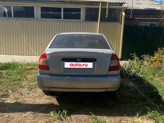 2003 Hyundai Accent II, серебристый, 220000 рублей, вид 5