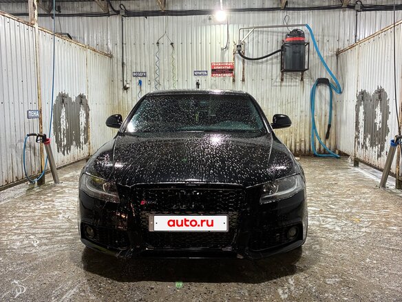 2008 Audi A4 IV (B8), чёрный, 1000000 рублей - вид 8