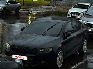2013 Skoda Octavia III (A7), чёрный, 1350000 рублей, вид 2