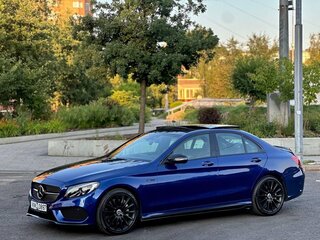 2015 Mercedes-Benz C-Класс AMG 450 AMG IV (W205), синий, 2990000 рублей, вид 3